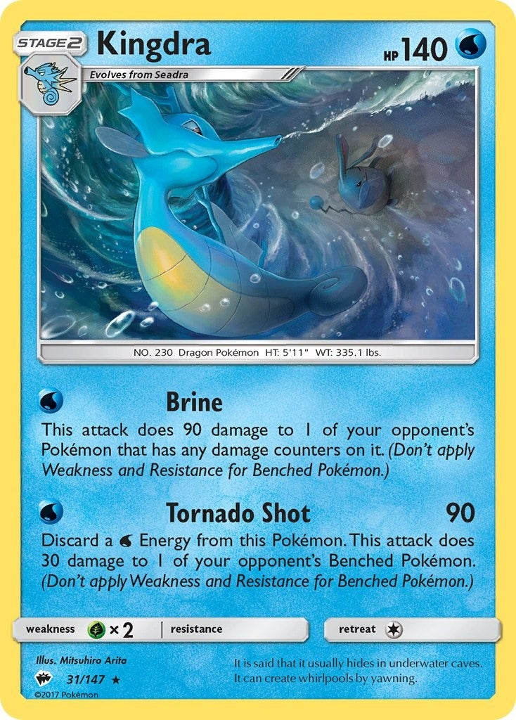 Image for Kingdra (31/147) (SM03) - Pokemon