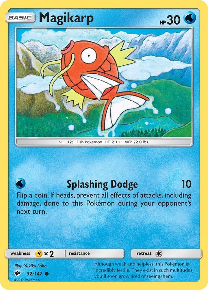 Image for Magikarp (32/147) (SM03) - Pokemon