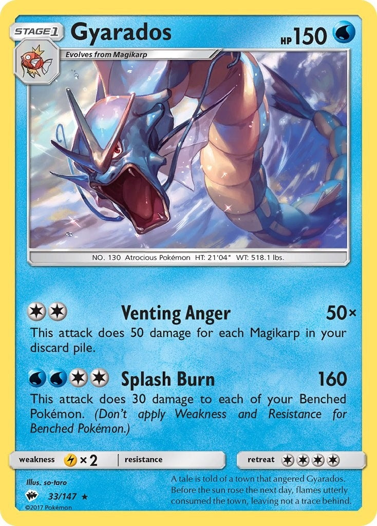 Image for Gyarados (33/147) (SM03) - Pokemon