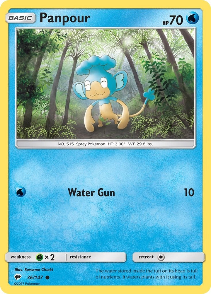 Image for Panpour (36/147) (SM03) - Pokemon