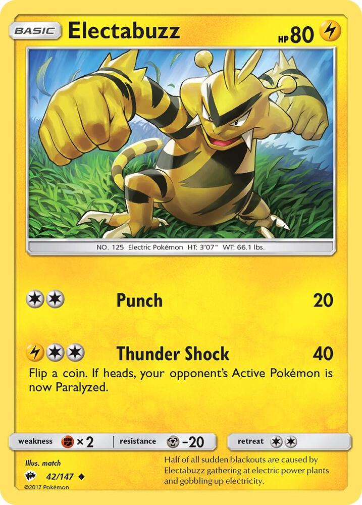 Electabuzz (42/147) (SM03)