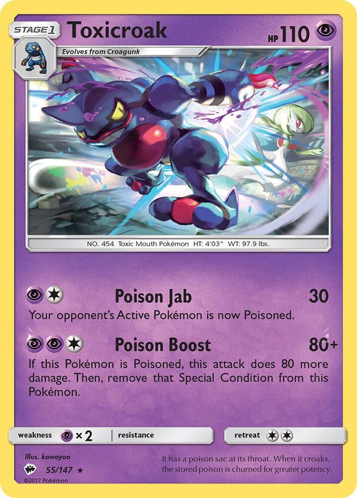 Toxicroak (55/147) (SM03)