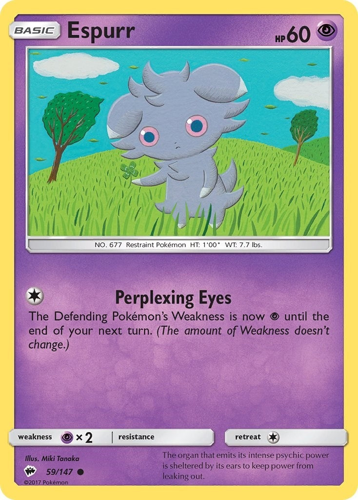 Image for Espurr (59/147) (SM03) - Pokemon