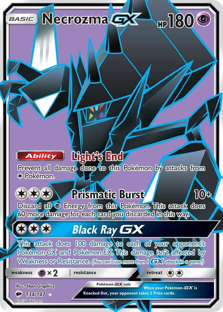 Image for Necrozma GX (Full Art) (134/147) (SM03) - Pokemon