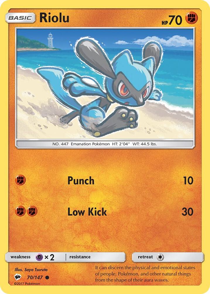 Image for Riolu (70/147) (SM03) - Pokemon