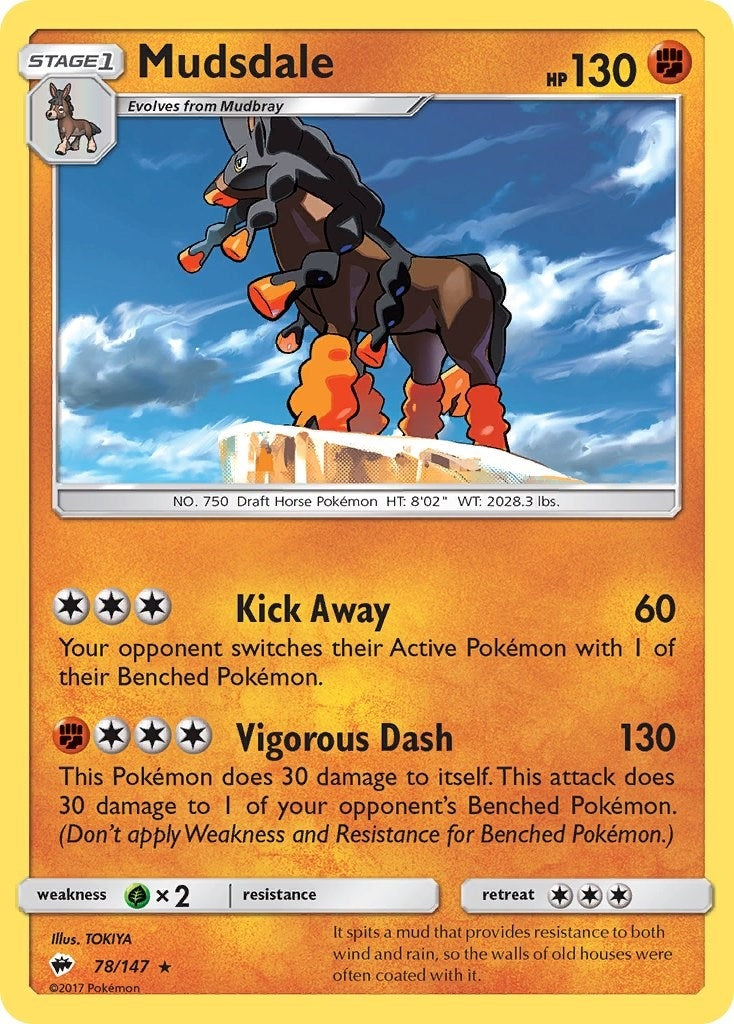 Image for Mudsdale (78/147) (SM03) - Pokemon