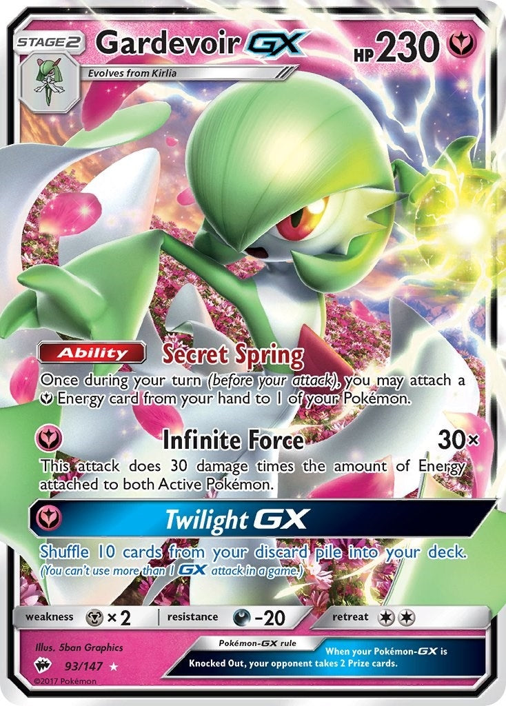 Image for Gardevoir GX (93/147) (SM03) - Pokemon