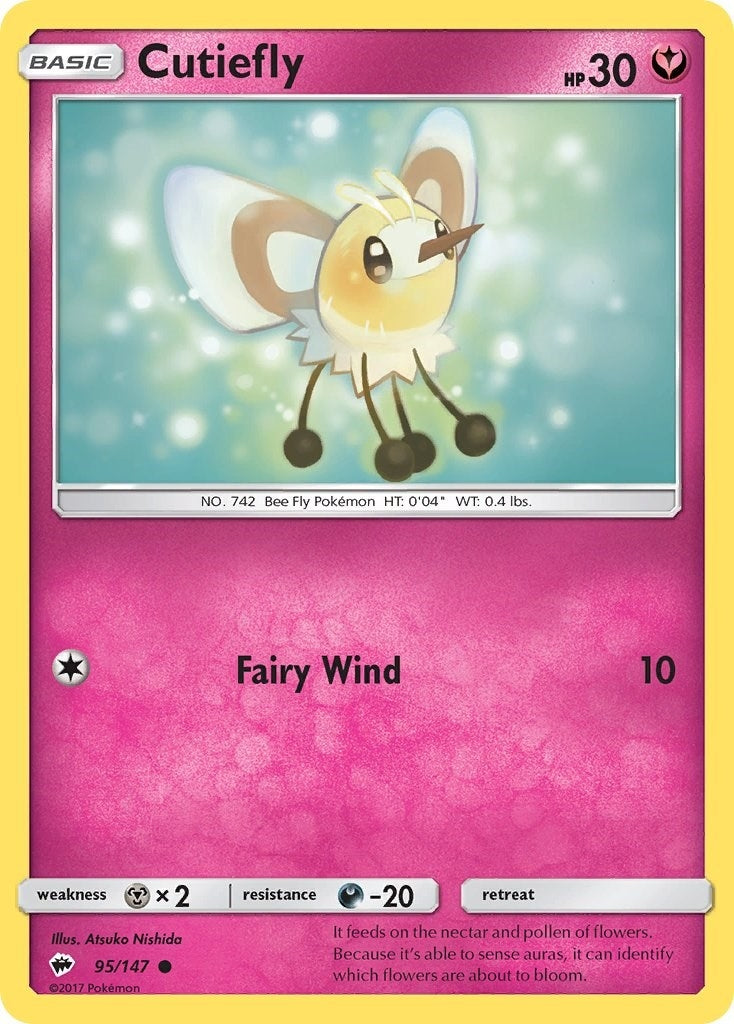 Image for Cutiefly (95/147) (SM03) - Pokemon