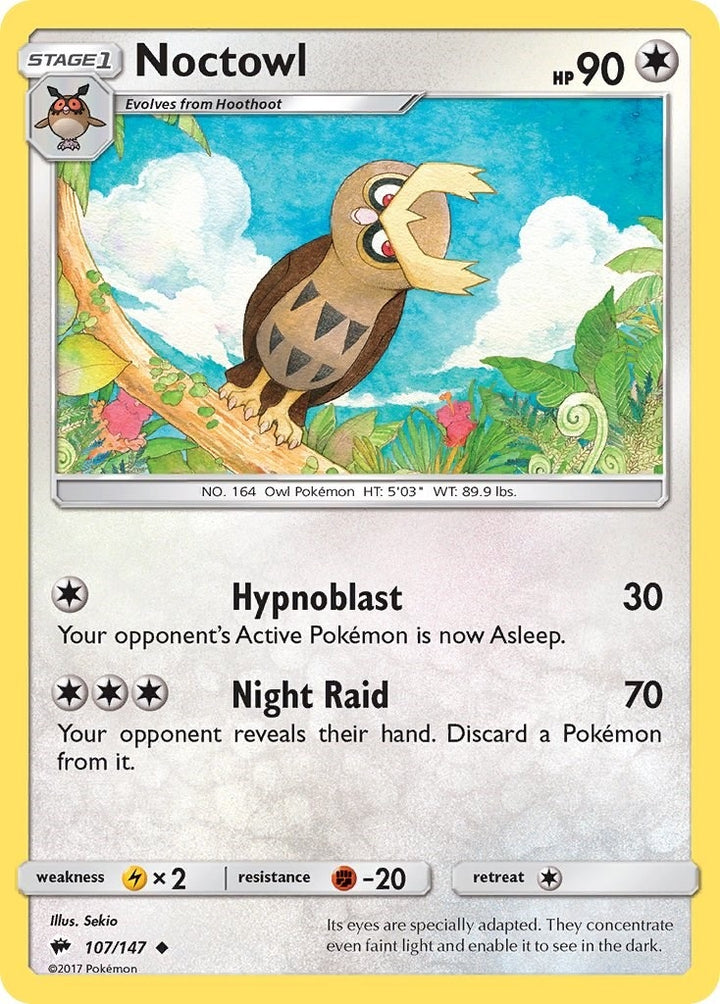Image for Noctowl (107/147) (SM03) - Pokemon