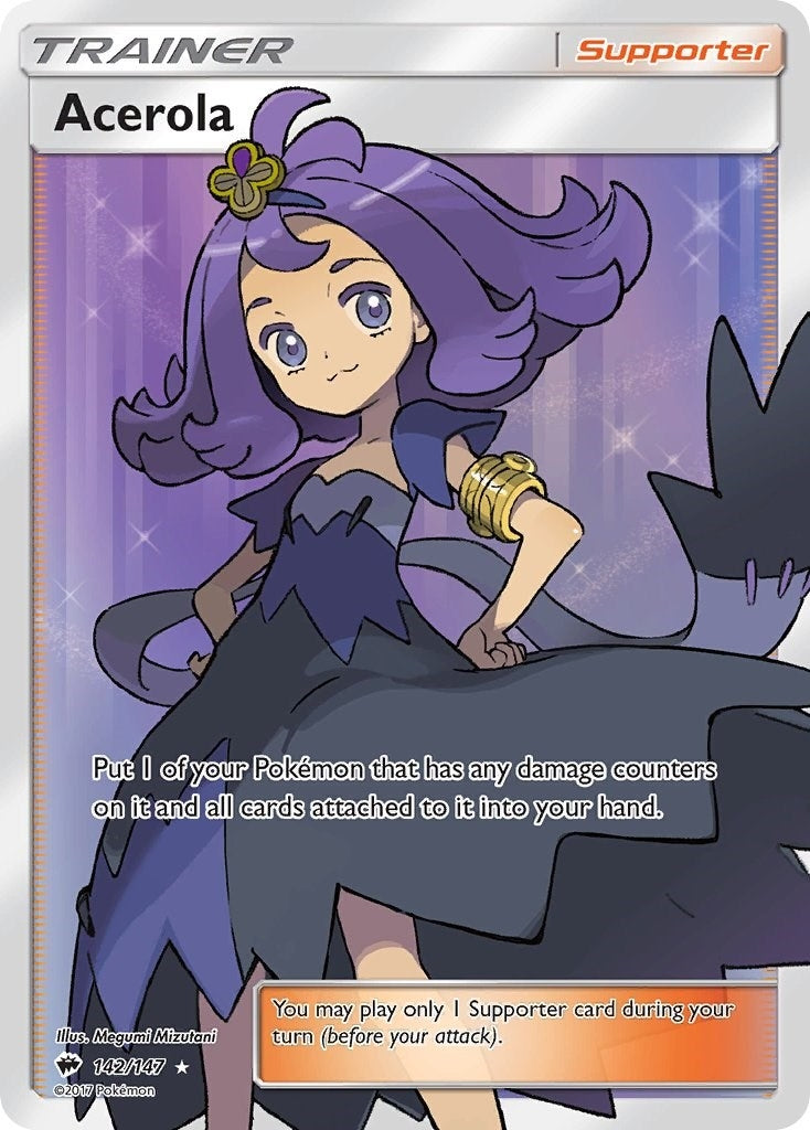 Image for Acerola (Full Art) (142/147) (SM03) - Pokemon