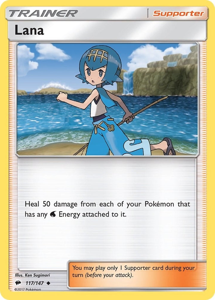 Image for Lana (117/147) (SM03) - Pokemon
