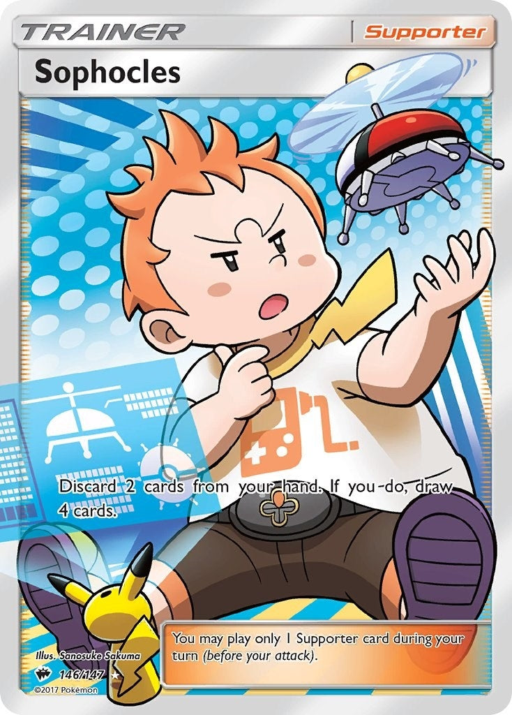 Image for Sophocles (Full Art) (146/147) (SM03) - Pokemon