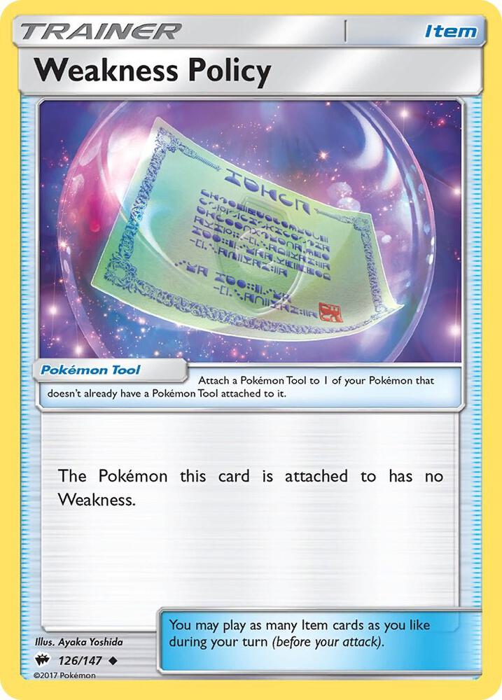 Weakness Policy (126/147) (SM03)