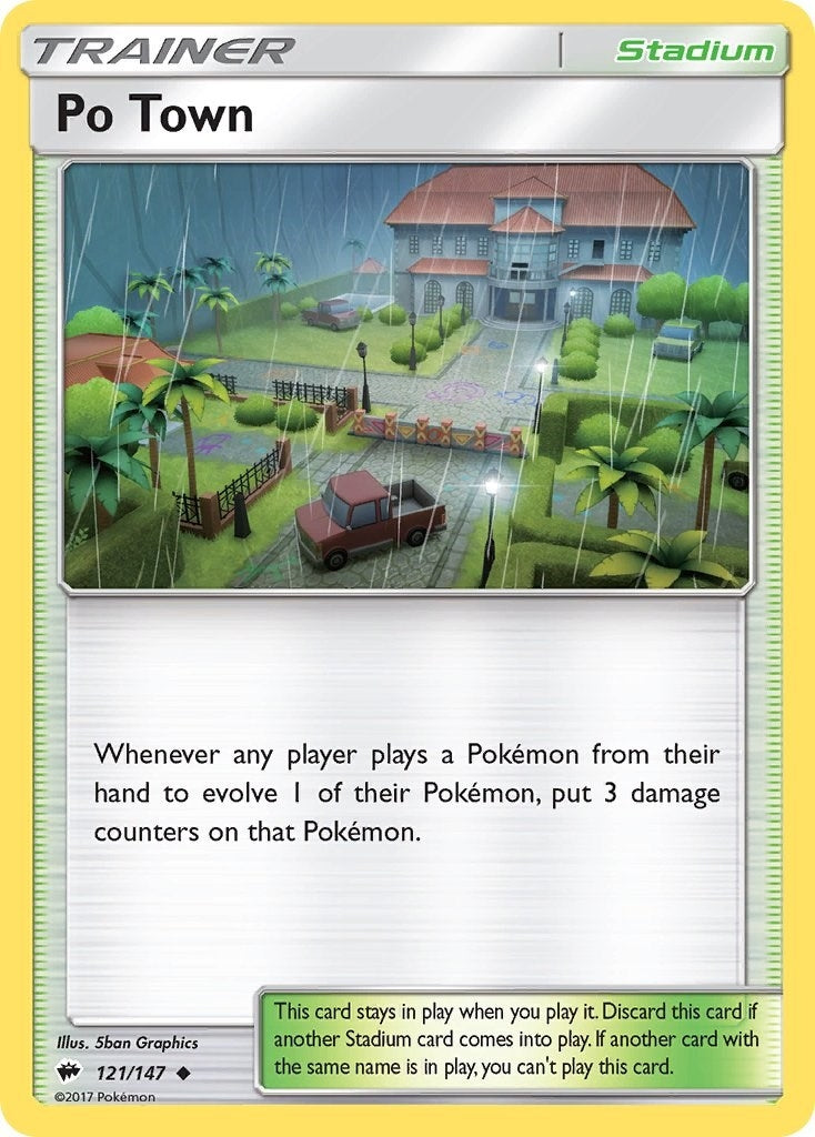 Image for Po Town (121/147) (SM03) - Pokemon