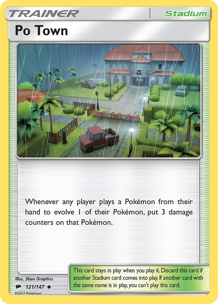 Image for Po Town (121/147) (SM03) - Pokemon