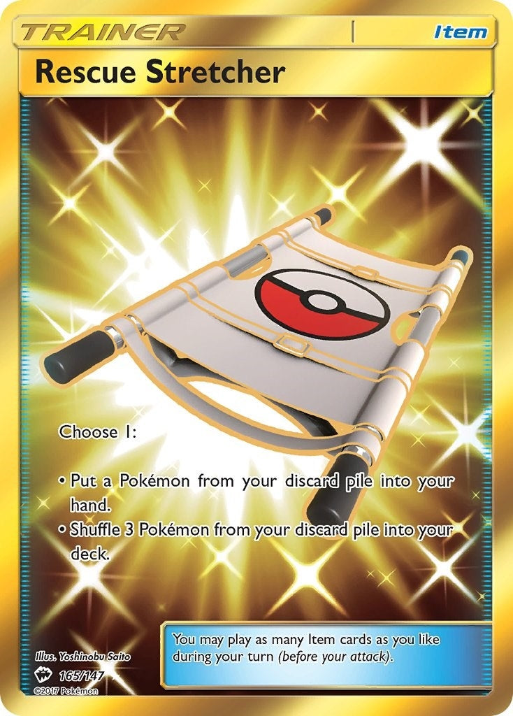 Image for Rescue Stretcher (Secret) (165/147) (SM03) - Pokemon