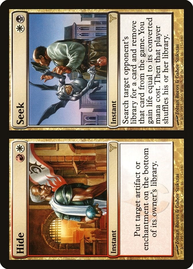 Image for Hide // Seek (151) (DIS) - Magic: The Gathering