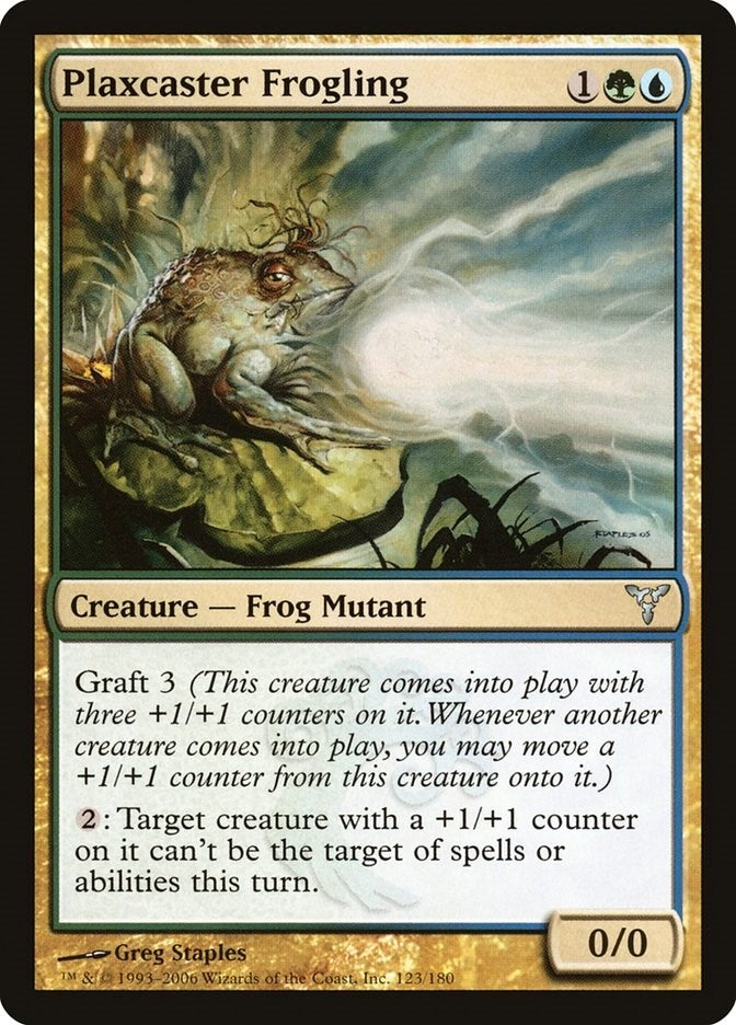 Image for Plaxcaster Frogling (123) - Magic: The Gathering
