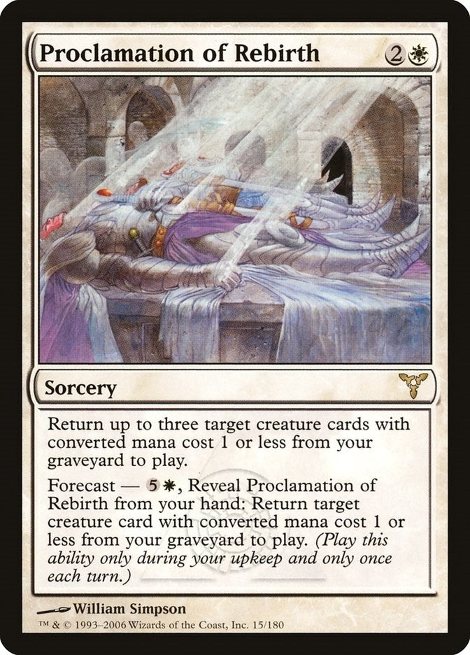 Image for Proclamation of Rebirth (15) - Magic: The Gathering