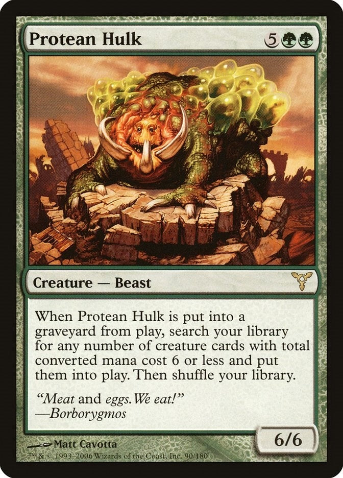 Image for Protean Hulk (90) (DIS) - Magic: The Gathering