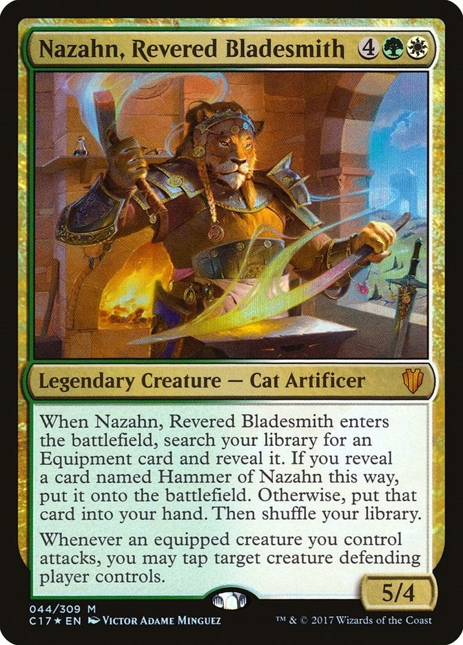 Image for Nazahn, Revered Bladesmith (44) - Magic: The Gathering