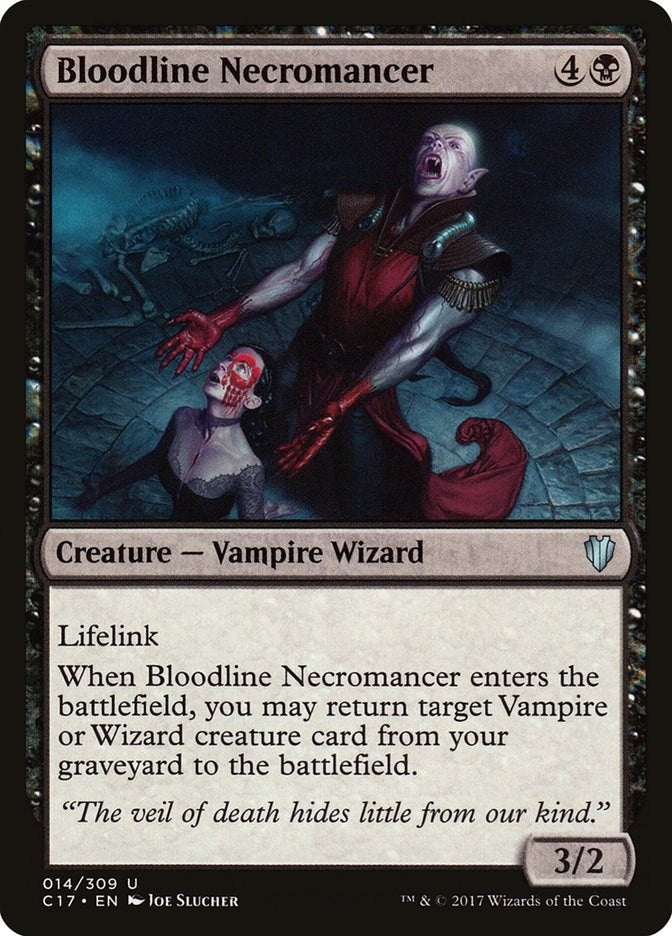 Image for Bloodline Necromancer (14) (C17) - Magic: The Gathering