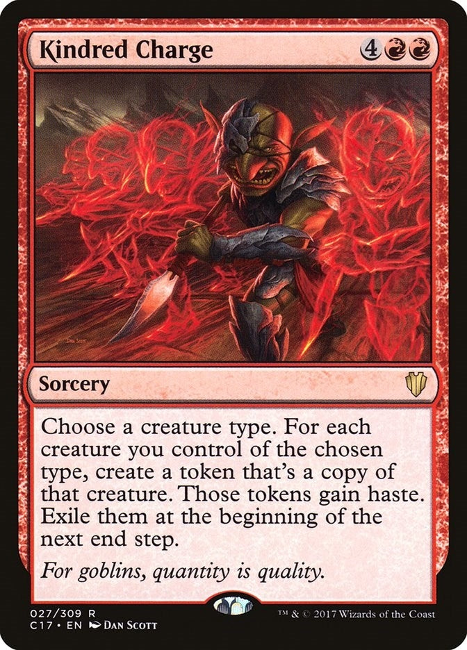 Image for Kindred Charge (27) - Magic: The Gathering