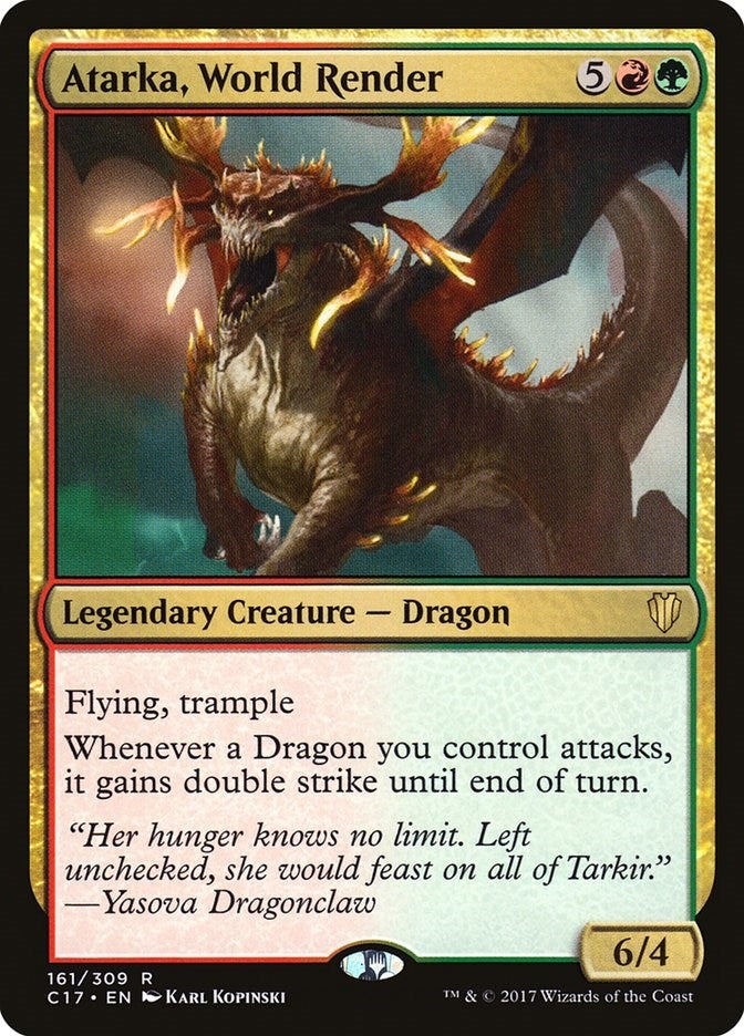 Image for Atarka, World Render (161) - Magic: The Gathering