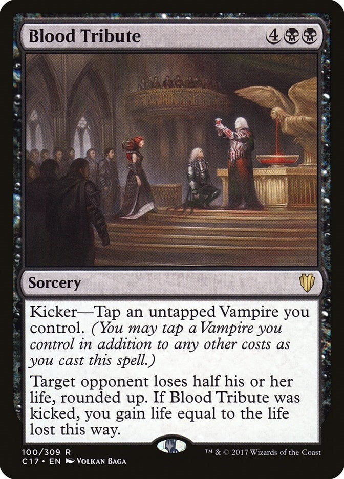 Image for Blood Tribute (100) (C17) - Magic: The Gathering