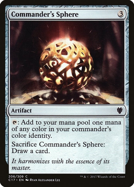 Image for Commander's Sphere (206) (C17) - Magic: The Gathering
