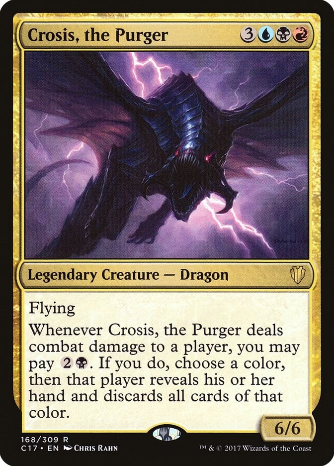 Image for Crosis, the Purger (168) (C17) - Magic: The Gathering