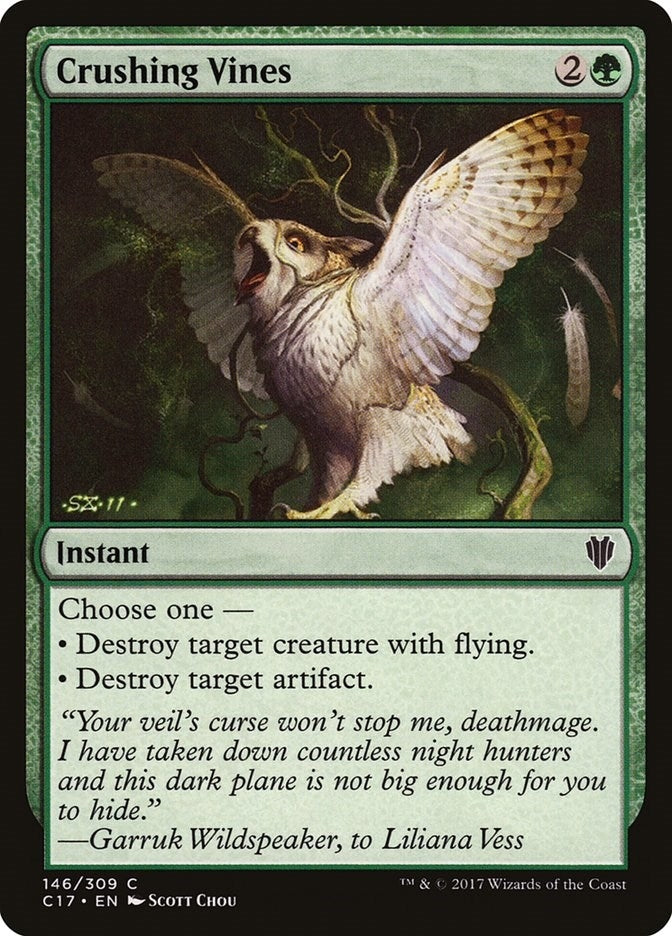 Image for Crushing Vines (146) (C17) - Magic: The Gathering