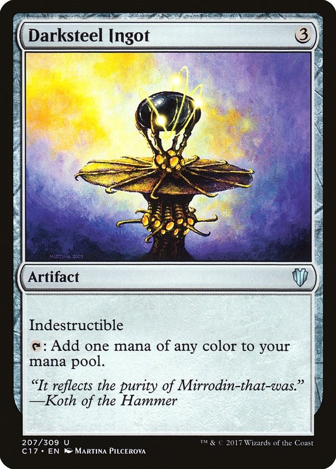 Image for Darksteel Ingot (207) (C17) - Magic: The Gathering