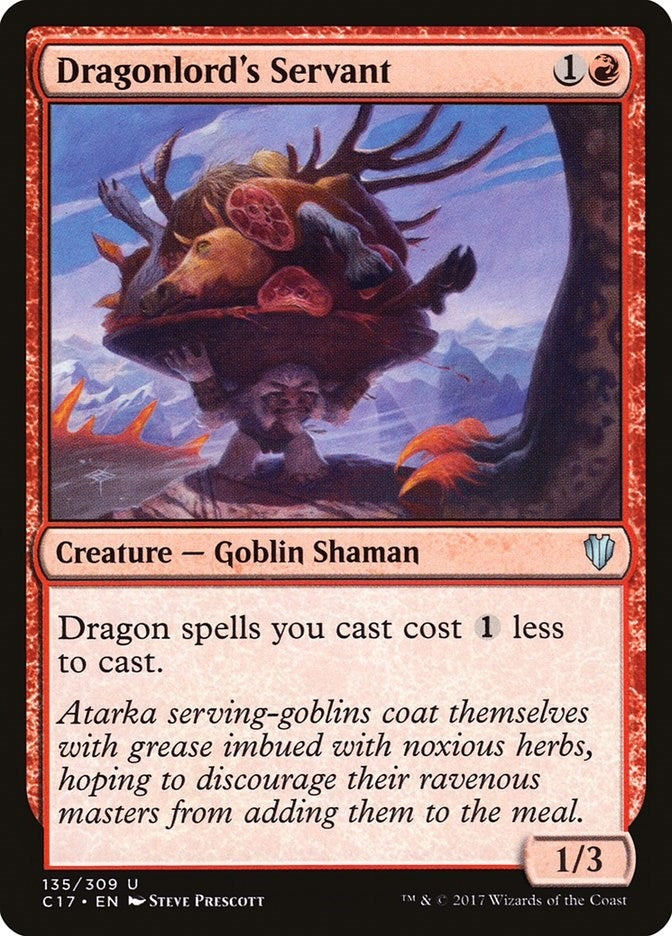 Image for Dragonlord's Servant (135) (C17) - Magic: The Gathering