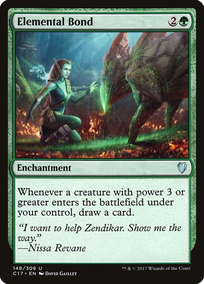 Image for Elemental Bond (148) - Magic: The Gathering