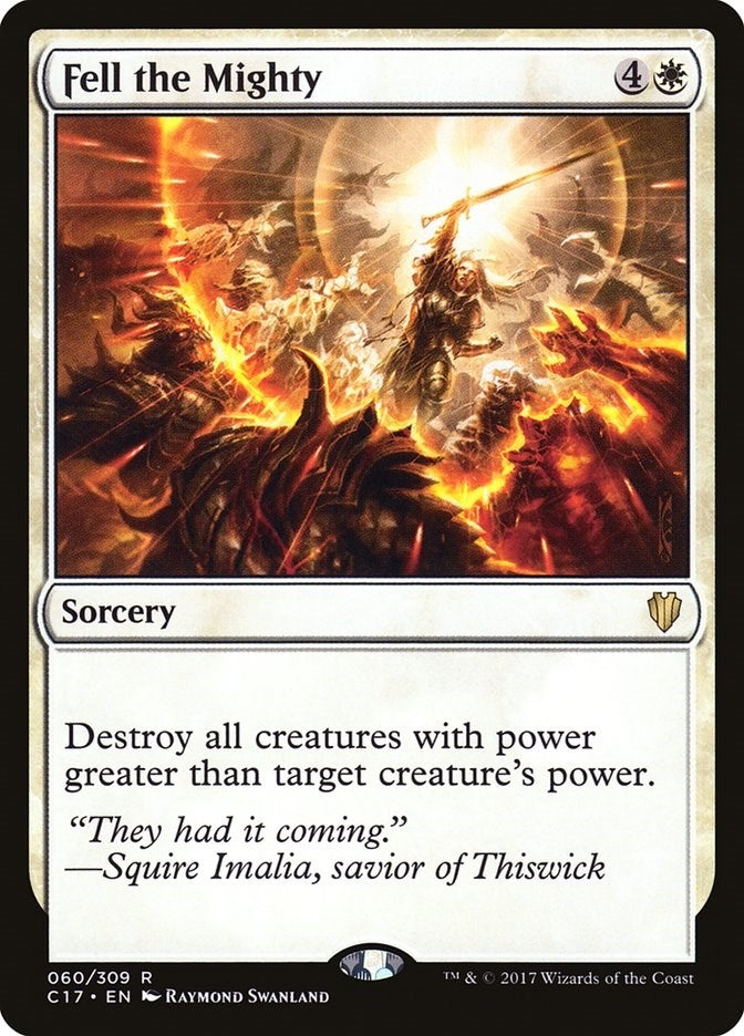 Image for Fell the Mighty (60) - Magic: The Gathering