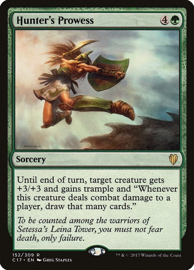 Image for Hunter's Prowess (152) - Magic: The Gathering