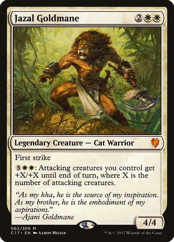 Image for Jazal Goldmane (62) (C17) - Magic: The Gathering