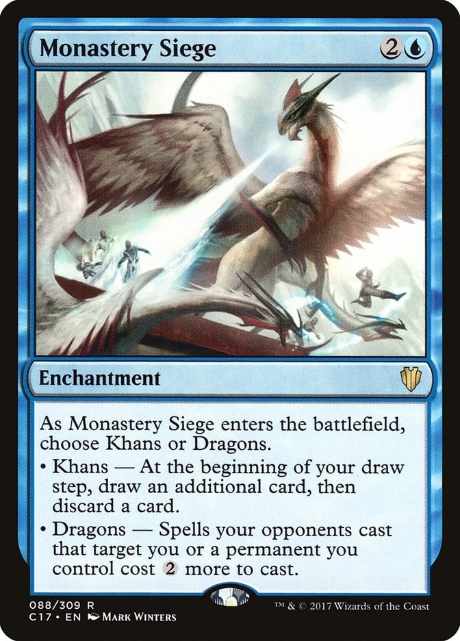 Image for Monastery Siege (88) (C17) - Magic: The Gathering