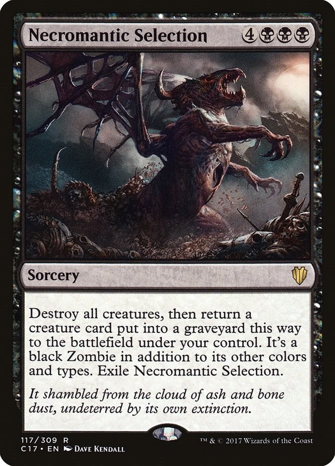 Image for Necromantic Selection (117) (C17) - Magic: The Gathering