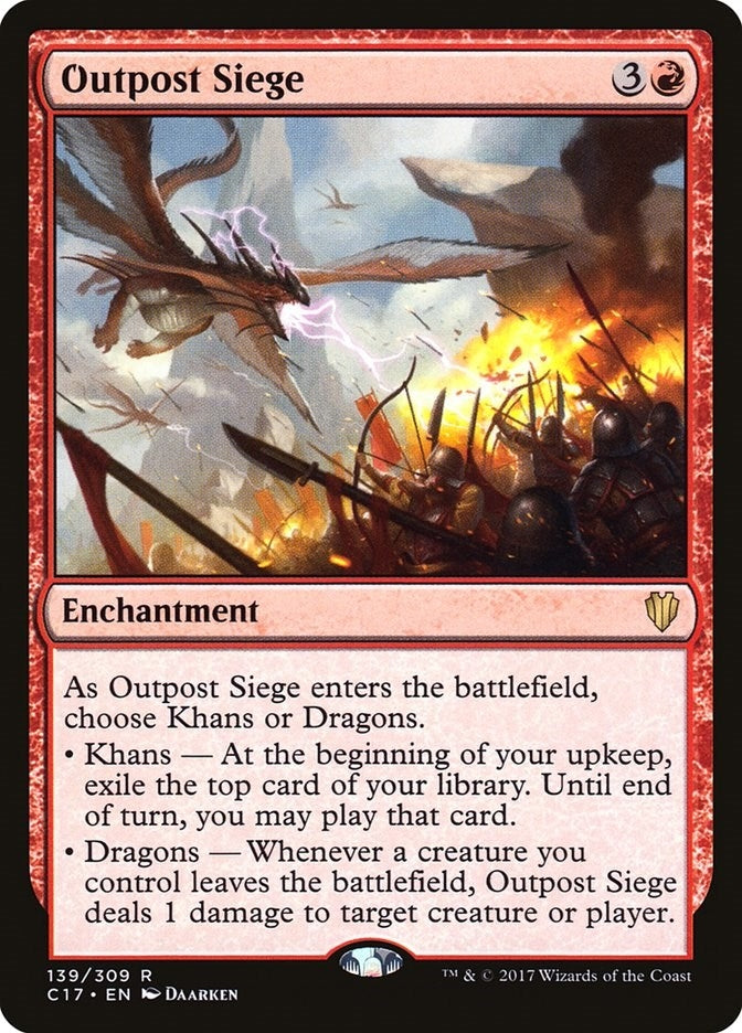 Image for Outpost Siege (139) - Magic: The Gathering