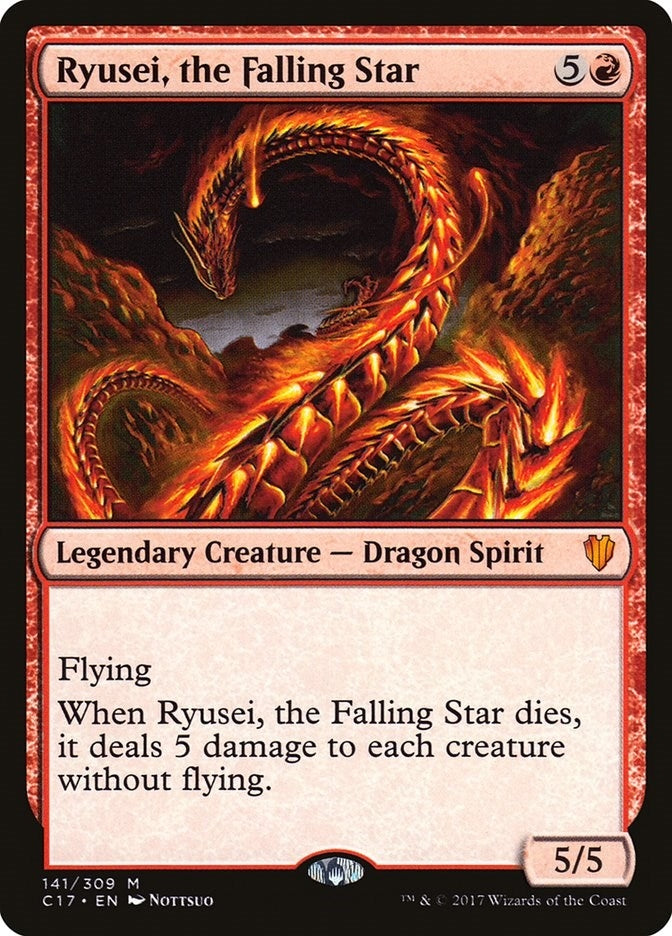 Image for Ryusei, the Falling Star (141) - Magic: The Gathering