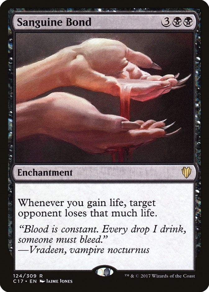 Image for Sanguine Bond (124) - Magic: The Gathering
