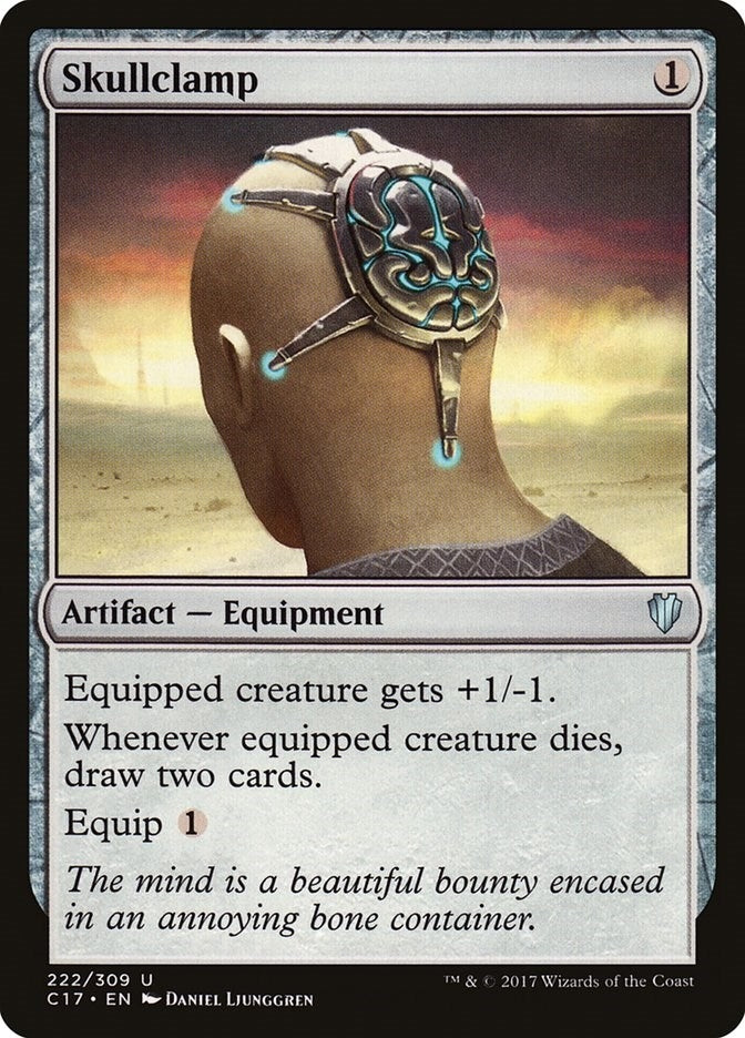 Image for Skullclamp (222) - Magic: The Gathering