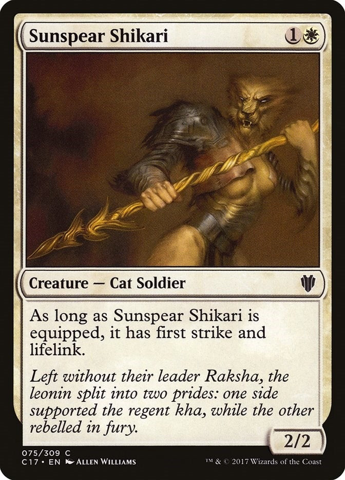 Image for Sunspear Shikari (75) (C17) - Magic: The Gathering