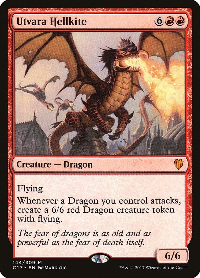 Image for Utvara Hellkite (144) (C17) - Magic: The Gathering