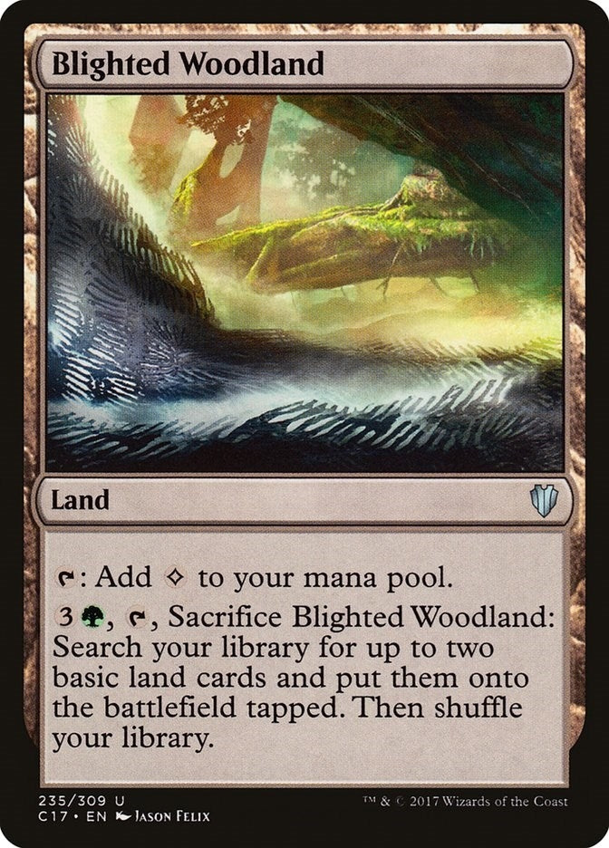 Image for Blighted Woodland (235) (C17) - Magic: The Gathering
