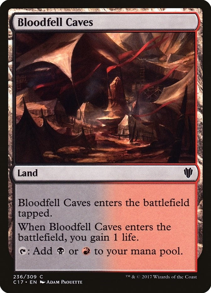 Image for Bloodfell Caves (236) (C17) - Magic: The Gathering