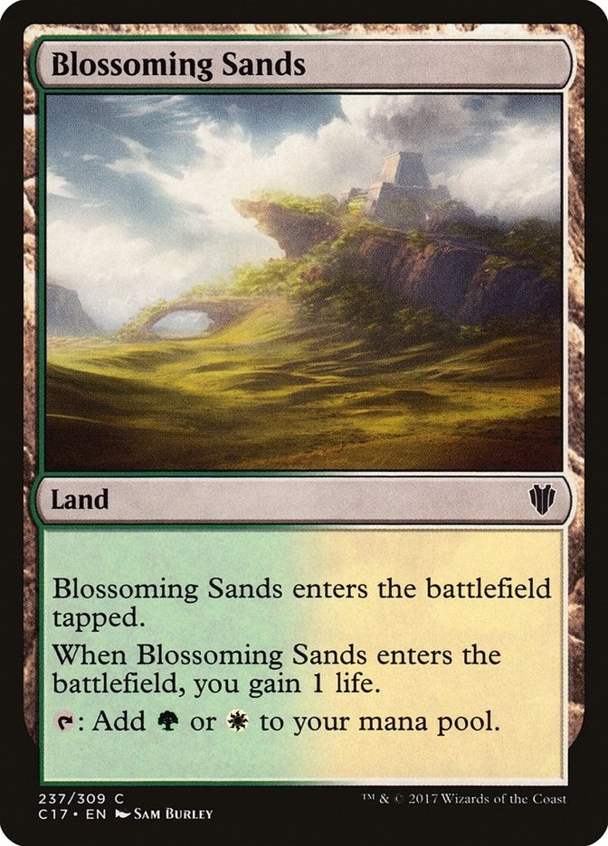 Image for Blossoming Sands (237) (C17) - Magic: The Gathering