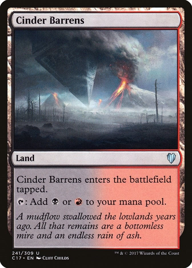 Image for Cinder Barrens (241) - Magic: The Gathering